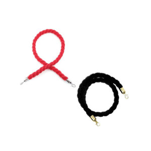 Afzetkoord 150 cm – luxe koord met sluiting